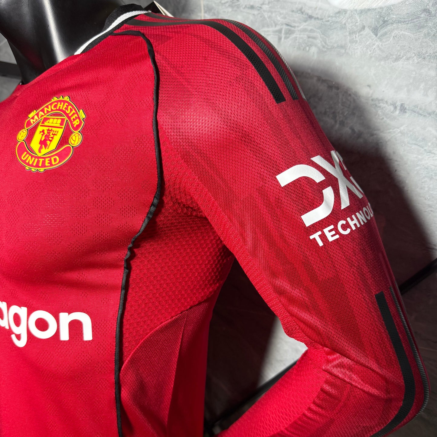 Manchester United 25/26 Local Vers. Jugador | Manga Larga