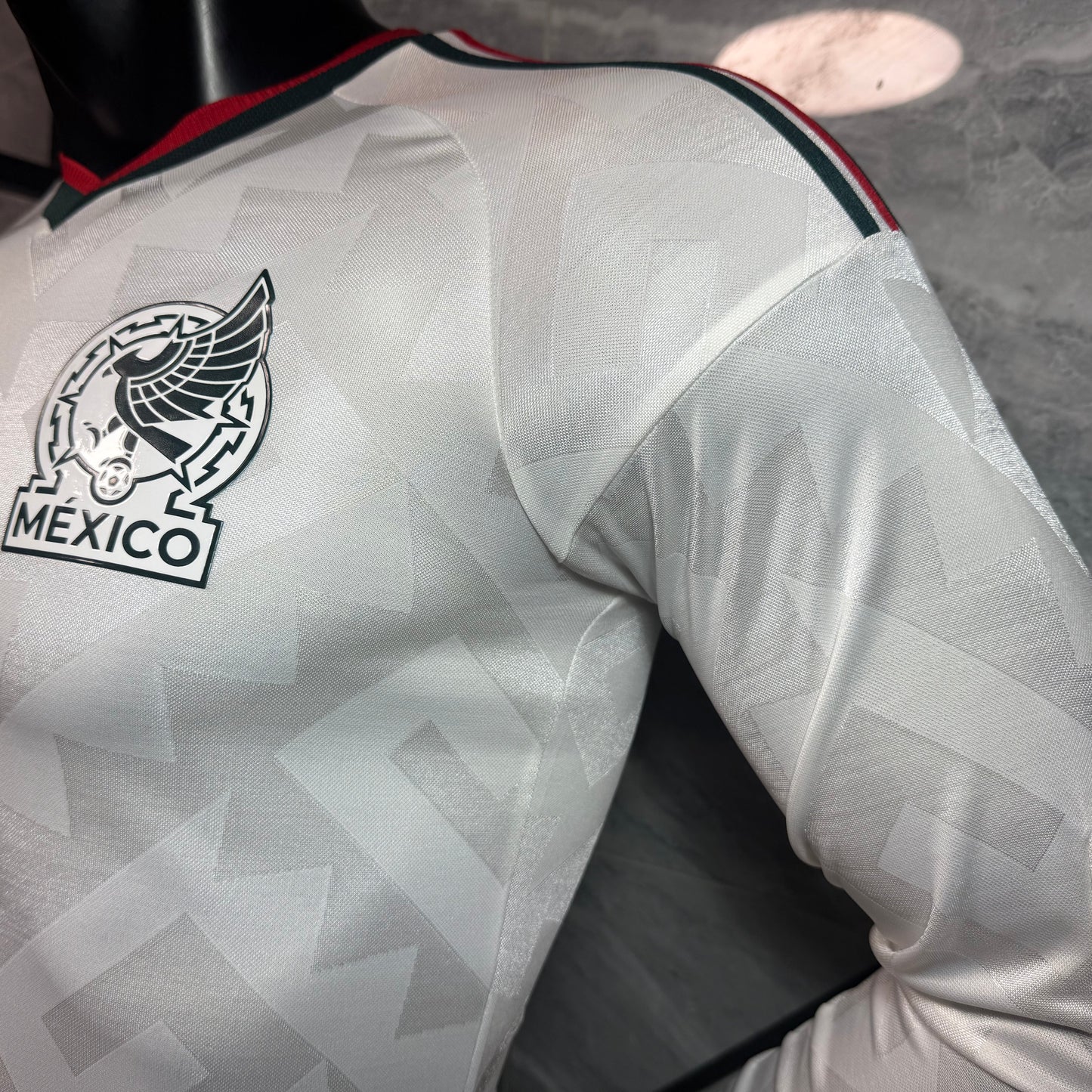 México 26/27 Visita Vers. Jugador | Manga Larga