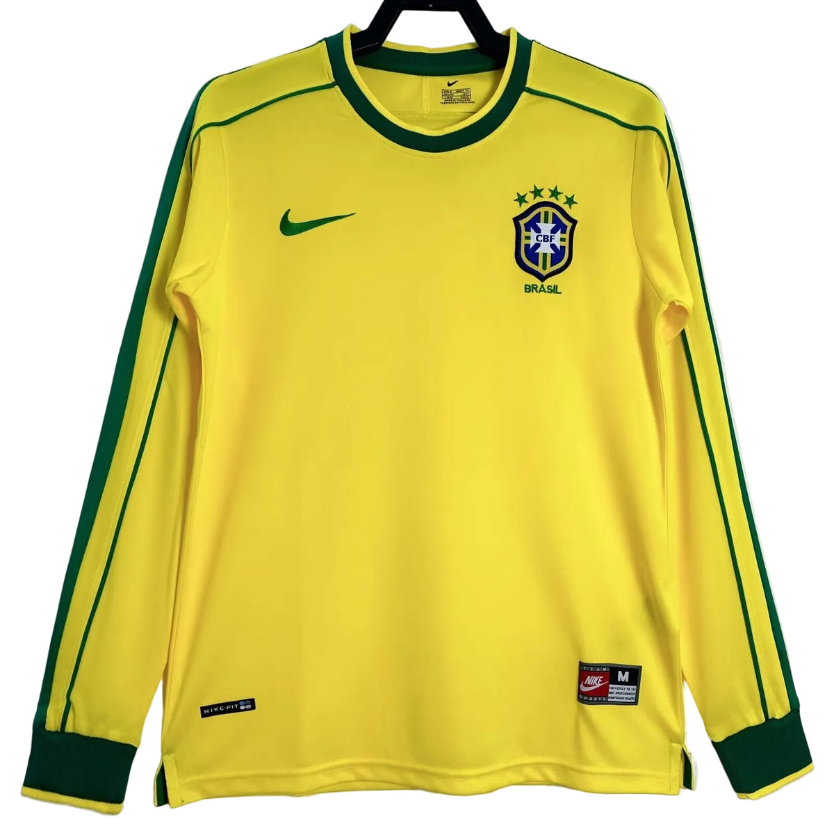 Brasil 98/99 Local Vers. Retro | Manga Larga
