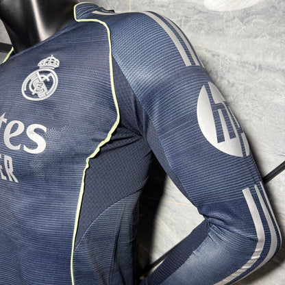 Real Madrid 25/26 Visita Vers. Jugador | Manga Larga