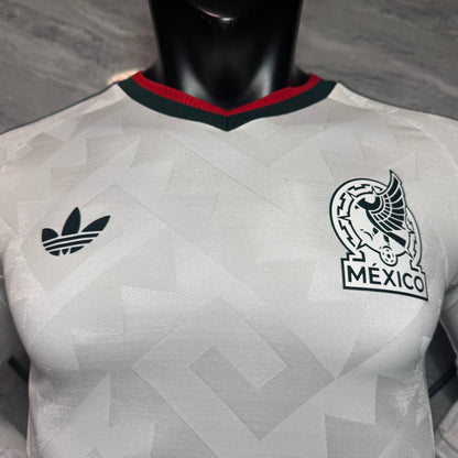 México 26/27 Visita Vers. Jugador | Manga Larga