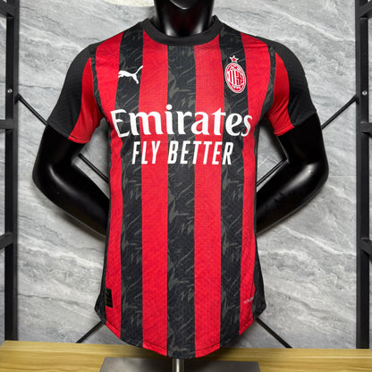 AC Milan 2025 - 2026 Local Vers. Jugador