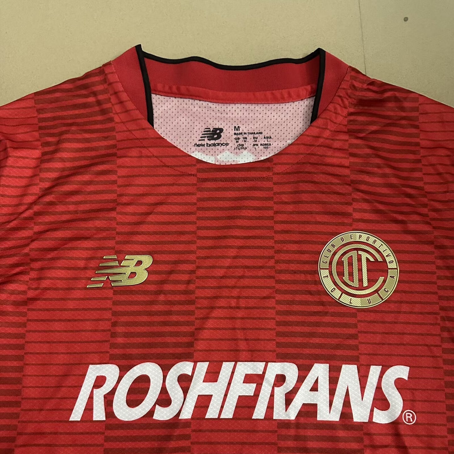 Toluca 2025 - 2026 Local Vers. Jugador