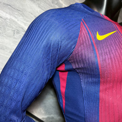FC Barcelona 25/26 Local Vers. Jugador | Manga Larga