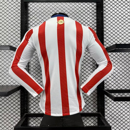 Chivas 25/26 Local Vers. Jugador | Edicion 120 Años | Manga Larga