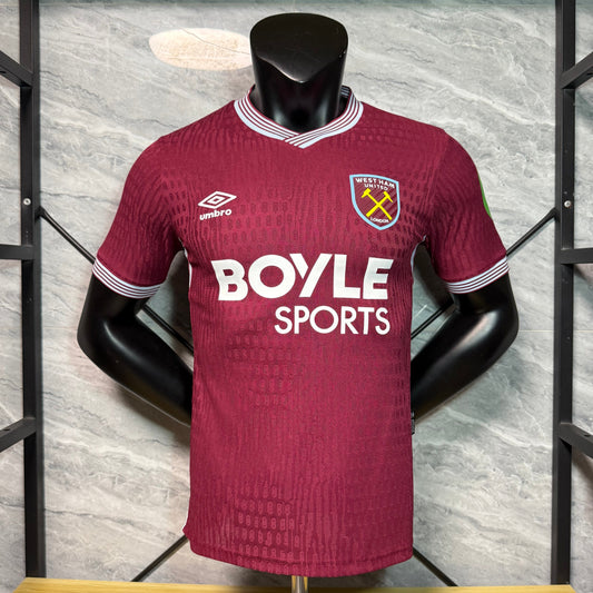 West Ham United 2025 - 2026 Local Vers. Jugador