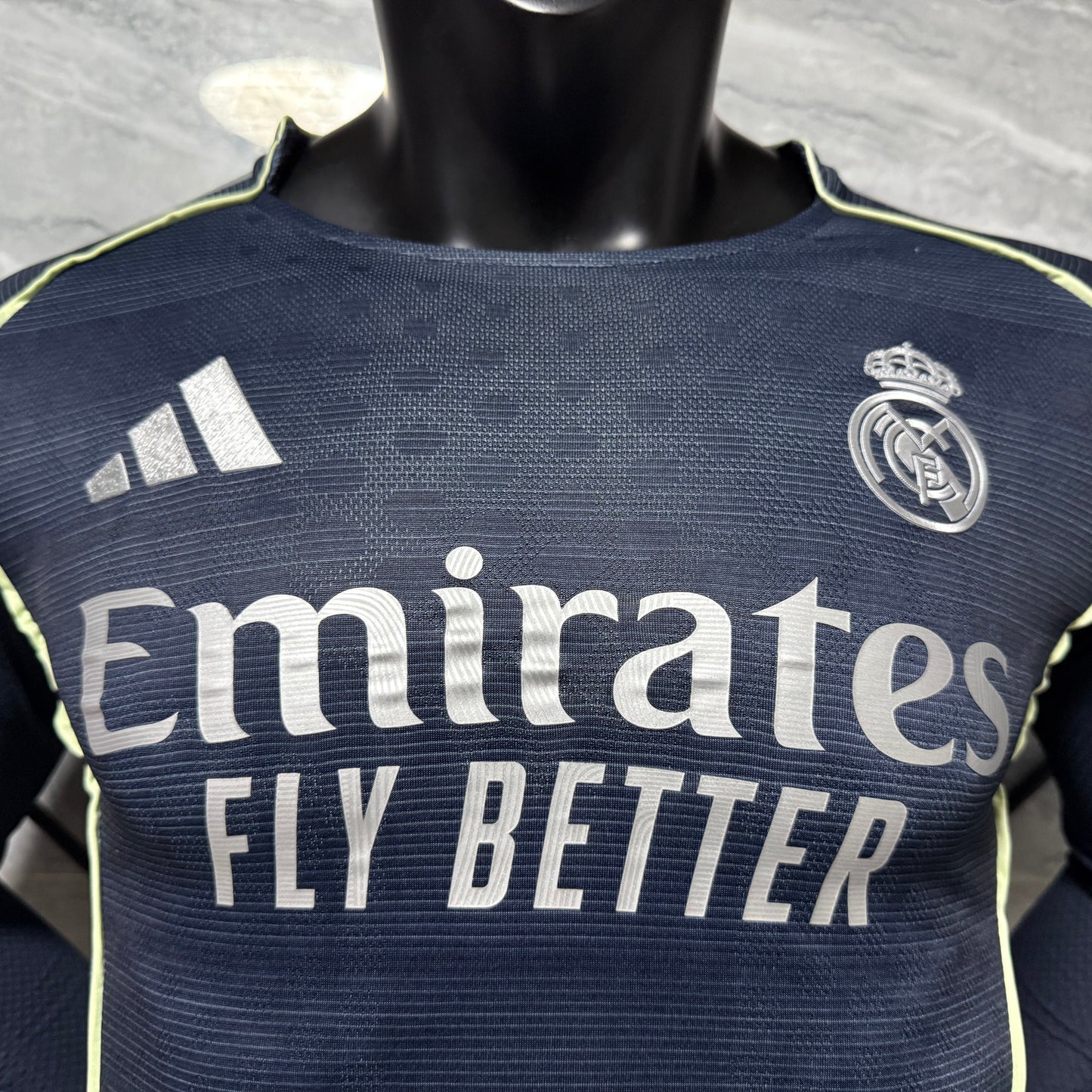 Real Madrid 25/26 Visita Vers. Jugador | Manga Larga