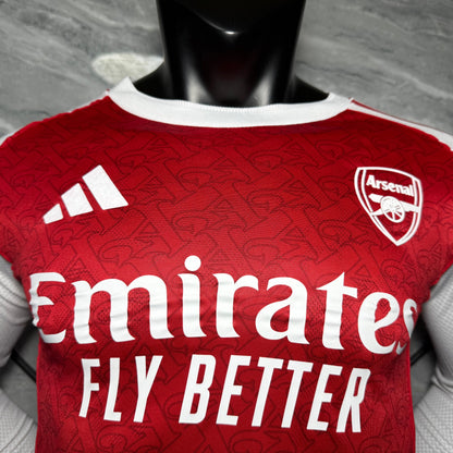 Arsenal 25/26 Local Vers. Jugador | Manga Larga