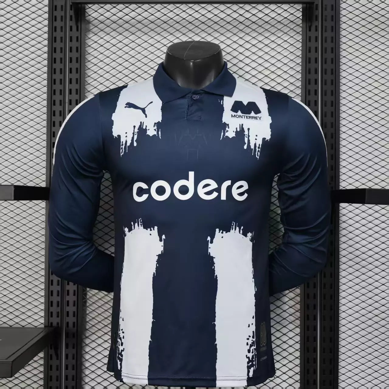 Rayados 25/26 Local Vers. Jugador | Edición 80 Años | Manga Larga