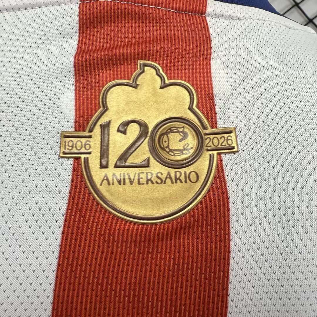 Chivas 25/26 Local Vers. Jugador | Edicion 120 Años | Manga Larga