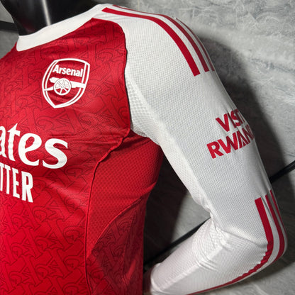 Arsenal 25/26 Local Vers. Jugador | Manga Larga