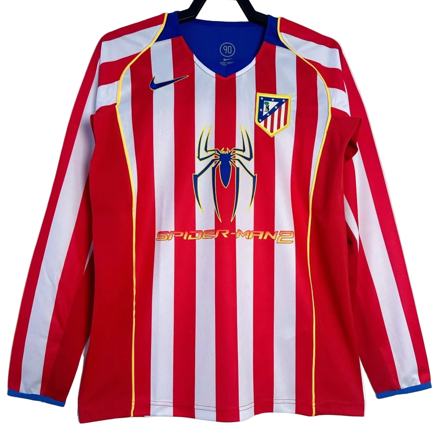 Atlético de Madrid 04/05 Local x Spiderman 2 | Manga Larga