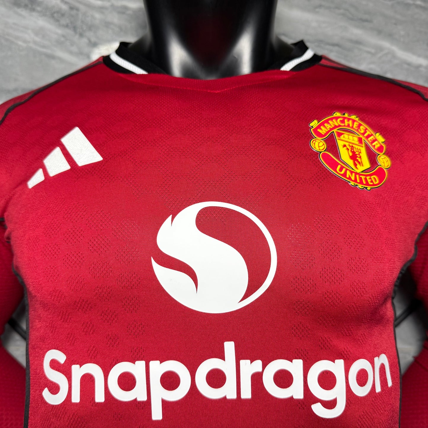 Manchester United 25/26 Local Vers. Jugador | Manga Larga